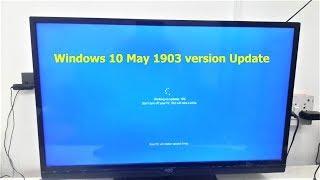 How to Upgrade Windows 10 May 1903 Update without loosing data