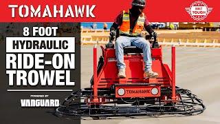 Conquer Concrete with Tomahawk Ride-On Trowels