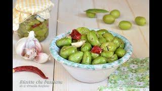 Olive schiacciate ricetta calabrese - Ricette che Passione