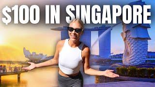 What can $100 a Day Get You in SINGAPORE? (shocked)