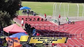 2024 TF - CIF - SJS Masters Trials - 110mh (Boys - Heat 4)