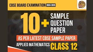 Gaur Classes Sample Paper | Applied Mathematics Class 12 | 2024-25 CBSE Board Exam | Gaur Classes