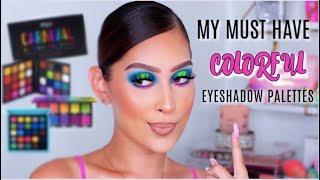 THE BEST COLORFUL EYESHADOW PALETTES| MUST HAVE SERIES (PART 1)