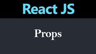 Props in React JS (Hindi)