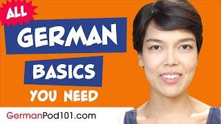 Learn German Today - ALL the German Basics for Absolute Beginners