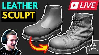 How Pros Sculpt Details in ZBrush LIVE DEMO