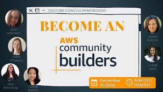 AWS Community Builders Program - What is it & How you can become one!