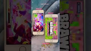 test who can open the Brawl Stars application the fastest #iphone5s #iphone8 #shorts