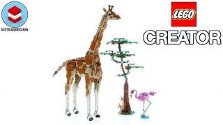 LEGO Creator 31150 Wild Safari Animals – LEGO Speed Build Review