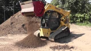 Lloyd skid steer screening attachment