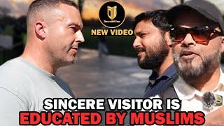 Muslims Respond To Open Minded Visitor | Hashim | Sarwar | Speakers Corner