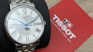 Tissot Carson Premium Gent Moonphase Men’s Watch T122.423.11.033.00 (Unboxing) @UnboxWatches