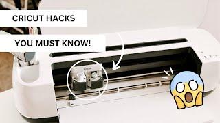 Cricut Hacks You MUST Know!  | 7 Cricut Hacks Tricks and Tips