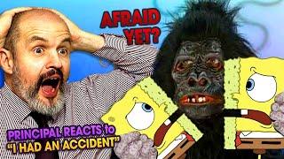 School Principal Reacts - SpongeBob SquarePants S3E16 - "I Had An Accident" Reaction Video