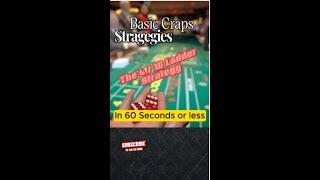 Basic Bubble CRAPS Strategy - 4/10 Ladder  #bestcrapsstrategy #bubblecraps #ladder