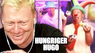 Was STIMMT NICHT mit mir?!  Hungriger Hugo Reaktion 