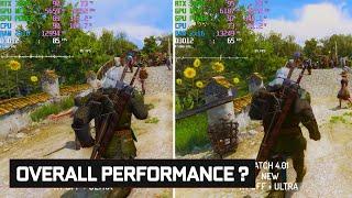 Witcher 3 New 4.01 Patch Ruined Performance? Direct Comparison 1440p RTX 3090