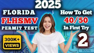 Florida  Permit Test 2025 | Florida DMV Permit Test | Florida DMV Practice Test - 2