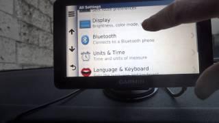 Setting Garmin Nuvi Navi into English - Japan Model - Oct 2013