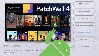 Top 7 Features of PatchWall 4 2021 | Mi TV | Redmi TV