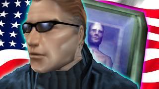 We murder a man trapped in supermarket freezer in Deus Ex