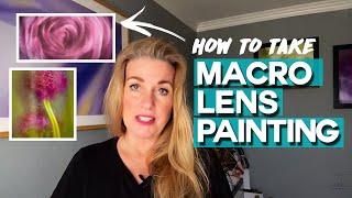 How to create MACRO LENS PAINTING | Macro Motion Blur Workshop (TEASER!)