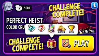 Color crush rainbow perfect heist solo challenge match master gameplay.