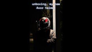 Axor Apex Hunter Helmet Unboxing | Stylish Black-Red Edition | RideWith310RR” #axor #review