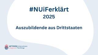 NUiFerklärt 2025: Auszubildende aus Drittstaaten