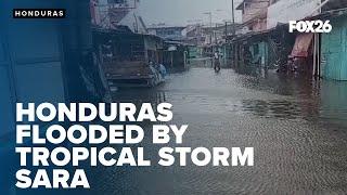 Tropical Storm Sara floods Honduras and Central America