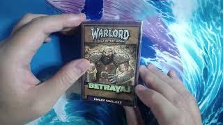 Warlord CCG: Betrayal Dwarf Starter Unboxing