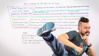 How to Create an SEO audit for your startup - Whiteboard Friday