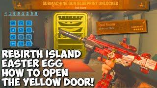 Rebirth Island Easter Egg Guide! How To Open The Yellow Bunker Door And Unlock Red Room Blueprint