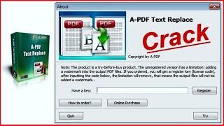 A-PDF Text Replace Software + License Key◄Download►