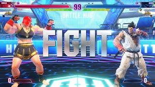 Street Fighter 6  Yanai (Rank #2 Marisa) Vs ChrisWong (Akuma)  SF6 High Level Matches!