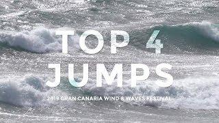 THE BEST 4 WINDSURFING JUMPS - 2019 Gran Canaria Wind & Waves Festival