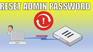 FortiGate: Reset Administrator Password