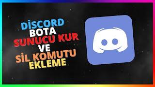 Bot Designer For Discord | SUNUCU KUR VE SİL KOMUTU