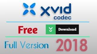 how to download xvid codec for Free 2018
