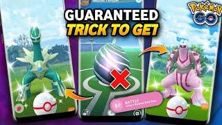 Guaranteed TRICK to get *SHINY* DIALGA and PALKIA in Pokemon Go | Ultra Unlock - 1 |