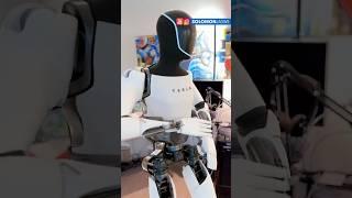 TESLA Robot Job Hunting On Mars RAP & DANCE MOCAP Test | NEW Simulon | NOT Real | #simulon #shorts