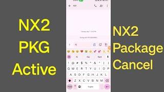 Zain NX2 Package Active | NX2 Package Cancel |