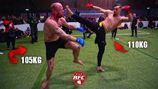 105KG VS 110KG MMA-Fight! | RFC | Kranker TKO