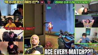 VALORANT Streamers and Pros react to VIT Derke insane ACE against DRX