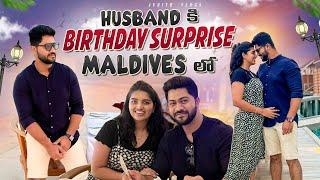 |మా DarshanSpecial Birthday SurpriseMaldives లో️|Husband’s Birthday Celebrations|Water Villa||