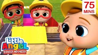 Baby John Menjadi Pekerja Konstruksi | Little World Bahasa Indonesia | Kartun Anak