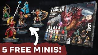 Gamemaster Adventure Starter Paint Set | What's in the Box?