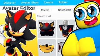 I Made SHADOW THE HEDGEHOG A Roblox Account... (HIGHEST QUALITY)