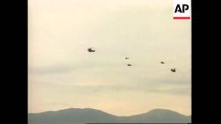 CROATIA: PLOCE: HELICOPTER CRASH KILLS 4 BRITISH SOLDIERS