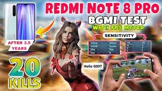 Redmi Note 8 Pro Bgmi Test 2023 With Fps Meter - MediaTek Helio G90T